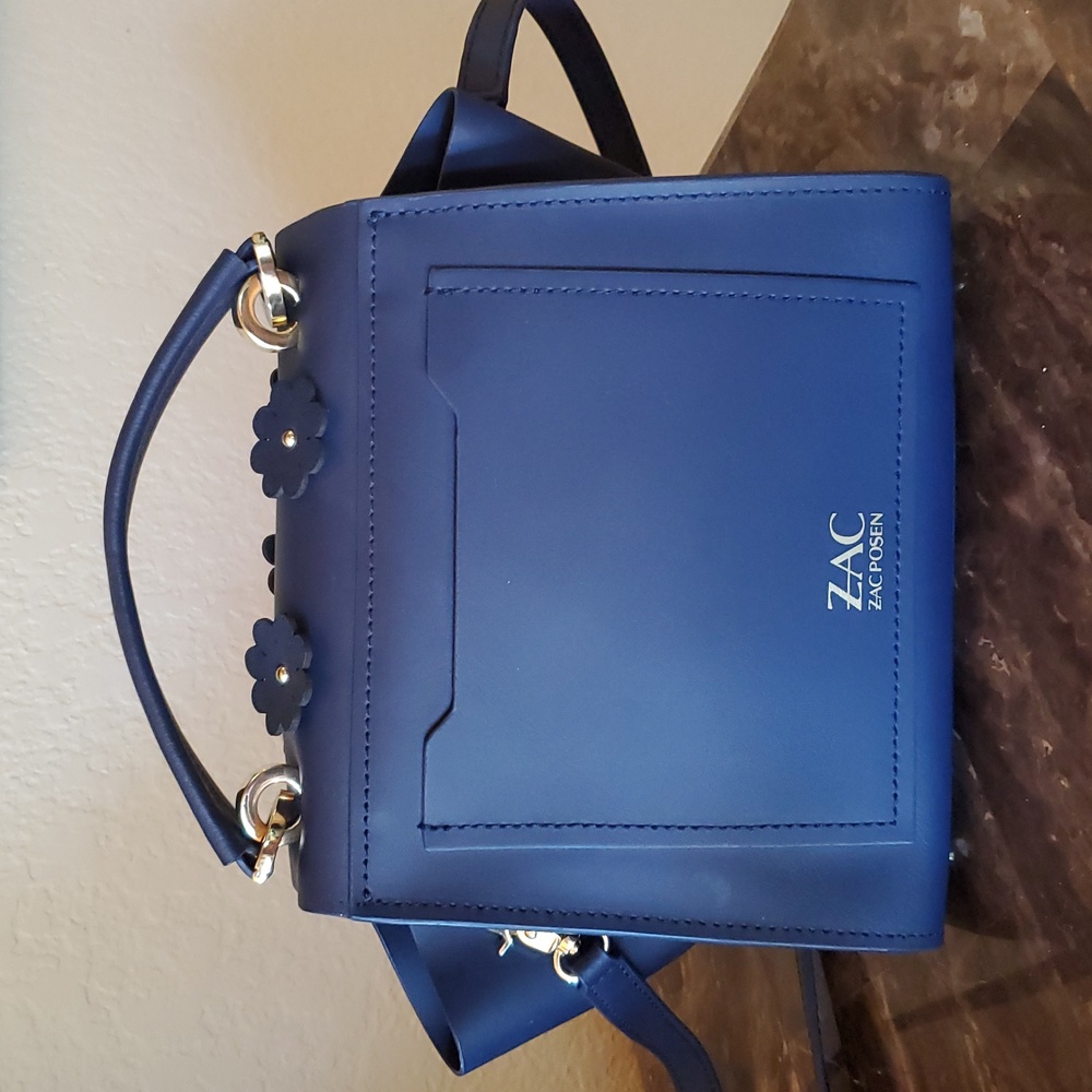 NWOT Zac Posen Eartha Bag With Flowers - Picture 3 of 15